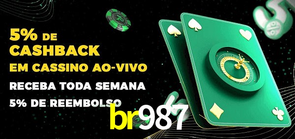 Promoções do cassino ao Vivo br987